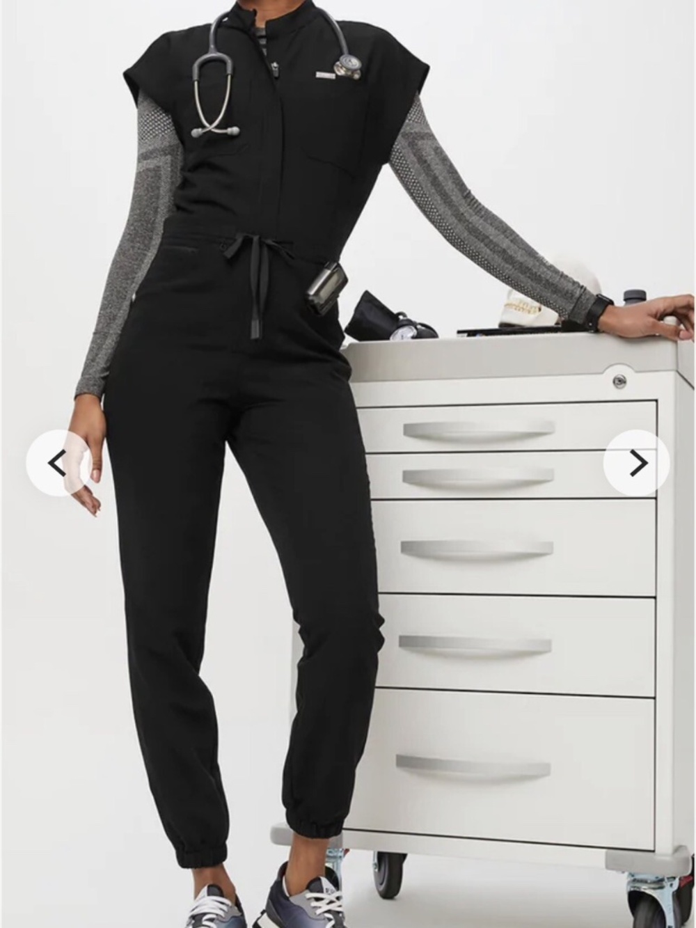 Figs Rafaella Scrubs Jumpsuit - size XS